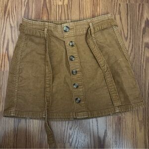 American Eagle Tan Mini Skirt